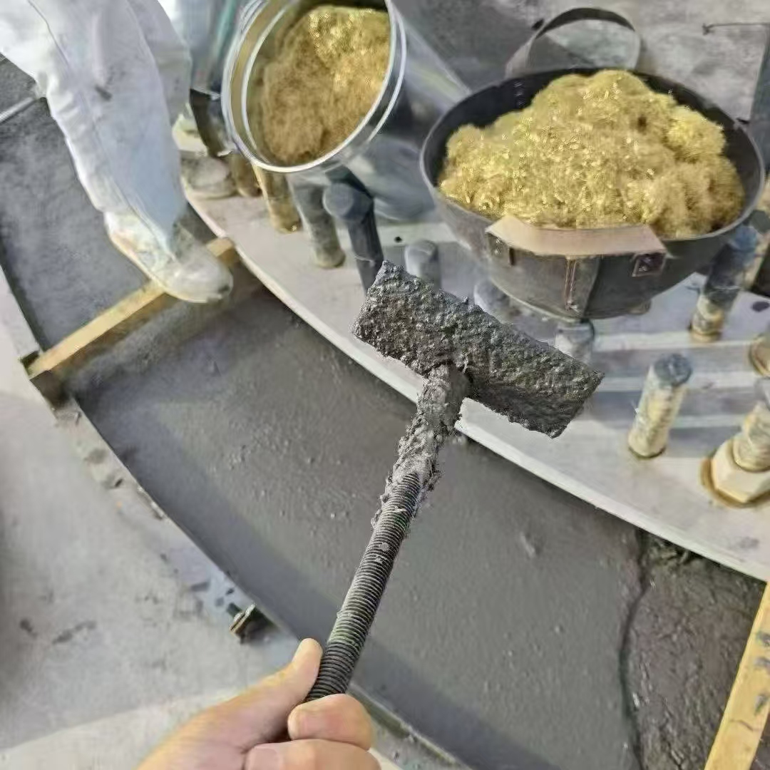 旌德C120钢纤维高强无收灌浆料 轧机压缩机汽轮机发电机锻压设备底座灌浆材料